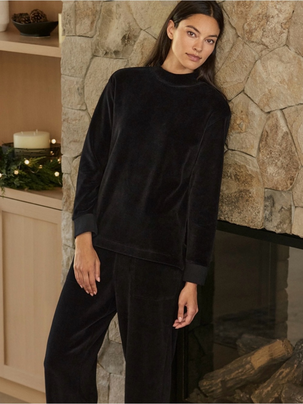 Pact Olive Green Crewneck Sweatshirt